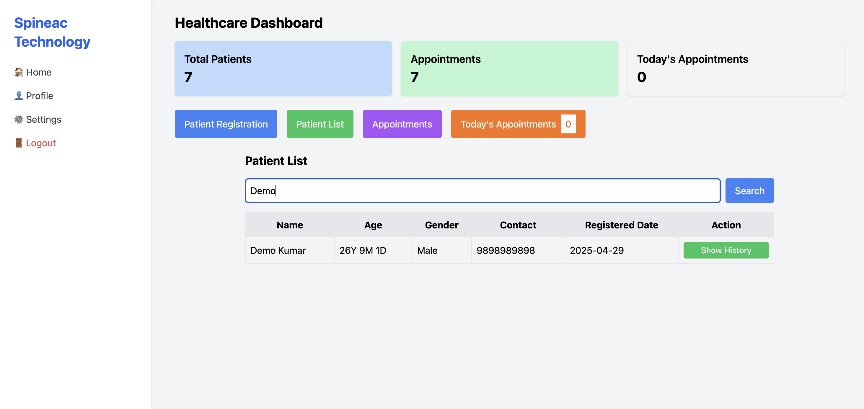 Dashboard